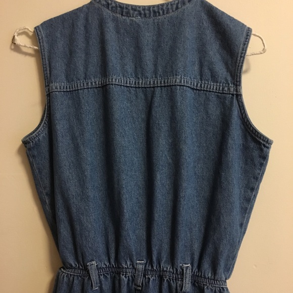 Vintage 90s Denim Jumpsuit - Picture 4 of 4